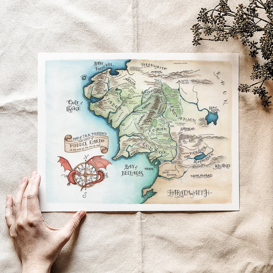 Map of Middle Earth